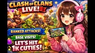 🔥 💤 BASE VISIT AND RANKED ATTACKS🌙 | Clash of Clans Gameplay🔥 ||XenialPlayS LIVE 🔴|||