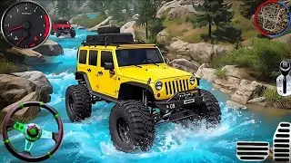 4x4 Offroad Jeep Driving Simulator 3D - Drive SUV 4x4 jeep Offroad Game - Android Gameplay 