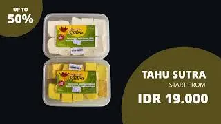 Contoh Video Promosi Tahu Sayur, Tahu Cina, Olahan Tahu, Pabrik Tahu,