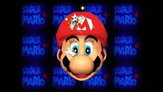 Messing with Mario's face - Super Mario 64 Gameplay