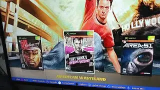Disco duro 320 gigas xbox clásico lleno de juegos probando Tony hawk American westerland 