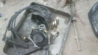 Honda City check light on and miss fire problem distributor coil issue #hondacity #youtubevideo