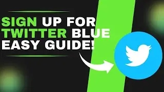 NEW*How to Sign Up for Twitter Blue Subscription - Quick Guide