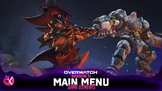 Mythic Reinhardt Weapon Main Menu Theme - BOUND DEMON | Overwatch 2 S11