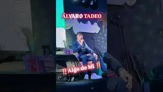 🔴#ALVAROTADEO 🔴 conociendo la trayectoria #artistica aqui una prueba de su gran voz‼️