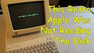 Fixing the floppy drive on one of Apple's smallest vintage computers