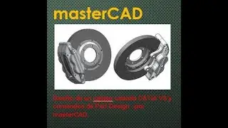 Diseño de un caliper usando CATIA V5 y comandos de Part Design - por masterCAD.