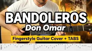 Don Omar - Bandoleros [Fast & Furious OST] Tabs Tutorial - Fingerstyle Guitar Cover