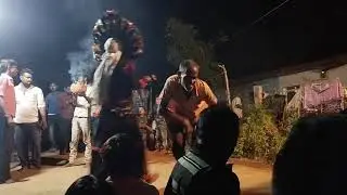 रीवा हरिहरपुर की बघेली भगत नवरात्री (नवदुर्गा कली खप्पर रीवा एमपी) रीवा हरिहर पुर की बघेली भगत
