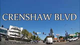 Crenshaw Blvd Drive Los Angeles, California