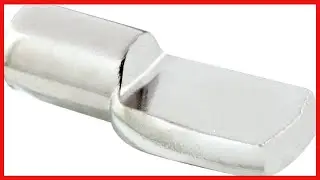 Great product -  Prime-Line U 10166 Shelf Support Peg, 5mm, Steel Construction, Nickel Plated (Pack