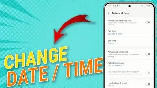 Как изменить время и дату на Samsung Galaxy