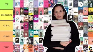 Classifico i libri del 2024 con Tier List | LIVE
