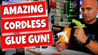 BEST Cordless USB HOT GLUE Gun AONOKOY FAST HEAT