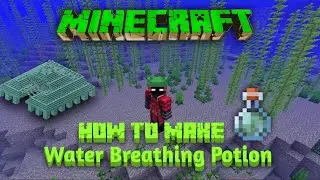 How to Make Water Breathing Potion in Minecraft