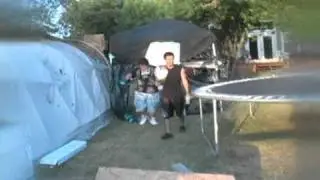ESW backyard wrestling - Beaner Andrew vs PL3 promo package