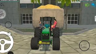 Green 🍏 Jondher Tractor 🚜🚜 tochan Gaming top videos 📸📸📸