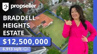 Rare 6,913 Sqft Freehold Land Plot @ Braddell Heights Estate | Propseller Property Tours