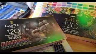 Castle Art Soft Touch vs GOLD (Free Swatch Sheet!)