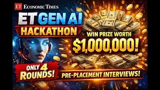 ET Gen AI Hackathon 2026 🔥 ₹10 Lakh Prize + Pre-Placement Interviews | Online AI Competition