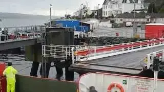 MV Sound of Scarba arriving at Hunters Quay