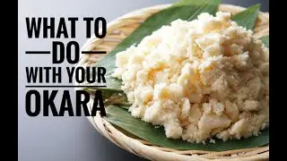 What to do with your Okara/ soya pulp ~#plantbased 💞