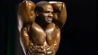 Thierry PASTEL le Ma&icirc;tre du Posing.  Ironman Pro 1991