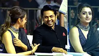 Trisha Cute Conversation With Karthi At PS1 Pre Release Event | Vikram |  Daily Culture