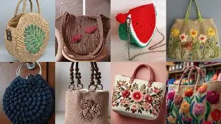 🌸 Стиль бохо-элегантность | Стильные вязаные сумочки на каждый день