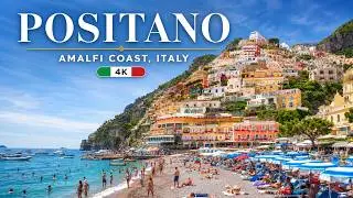 Positano, Italy Walking Tour 2026 - Beaches & Cliffside Streets of the Amalfi Coast (4K HDR)
