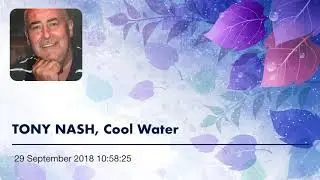 TONY NASH, Cool Water