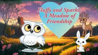 Kids Story Fluffy and Sparkle A Meadow of Friendship  | small stories kids