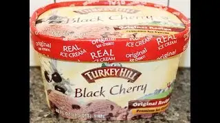 Turkey Hill: Black Cherry Ice Cream Review