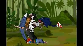 Sonic.exe versus creepypasta drawing cartoon 2 animation
