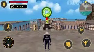 Flying Amazing Iron Spider Superhero Fighting Android Gameplay