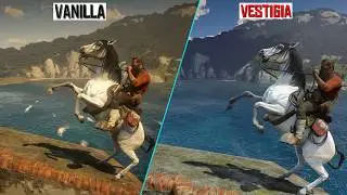 RED DEAD REDEMPTION 2 - Vestigia vs Vanilla | Comparison