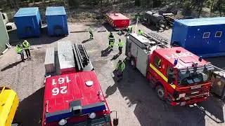 FAK Jönköping Brandutdbildning samt övning inför sommarsäsongen 2025