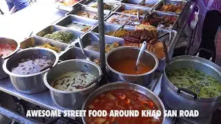 Awesome Street Food around Khao San Road, Bangkok