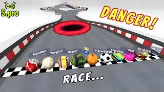 Going Balls - Speedrun Epic Race 520 ᯓ⚽︎ #goingballs #gameplay #marblesrace