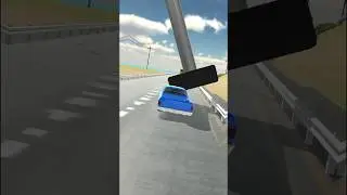 beamng style monster car crashed !#shorts #beamng