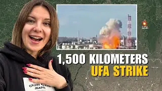 BASHNEFT REFINERY ON FIRE: 1,500 KILOMETERS STRIKE Vlog 1166: War in Ukraine