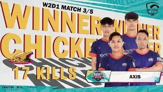 Axis KacangSusu halang SEM9 GANK chicken dinner | PMPL MYSG Season 4