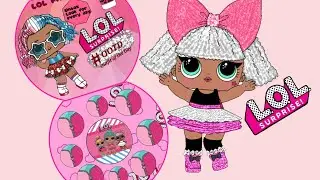 DIY Lol Surprises....DIY Lol paperdoll...Dress up paperdoll...