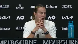 Australian Open 2026 - Aryna Sabalenka about WHOOP : 