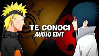 TE  CONOCI &ndash; Bxkq Super's [Audio Edit] #edit 