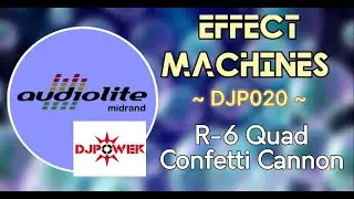 🎉CONFETTI MACHINE - R6-QUAD CONFETTI CANNON