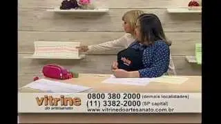 Bordado Vagonite - Leila Jacob - Vitrine do Artesanato na TV