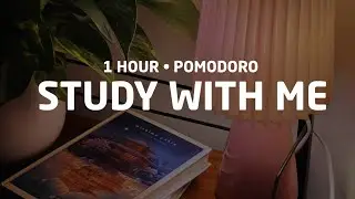 1 Hour Pomodoro Study Timer | 25-5 Focus session 