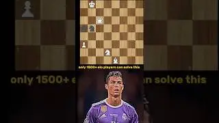 hardest chess puzzle| white to move ,mate in 2#chess classes free in description ✅