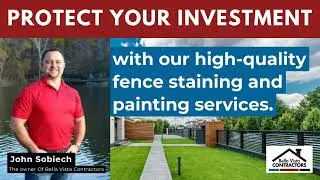 Fence Staining Nad Painting Service: